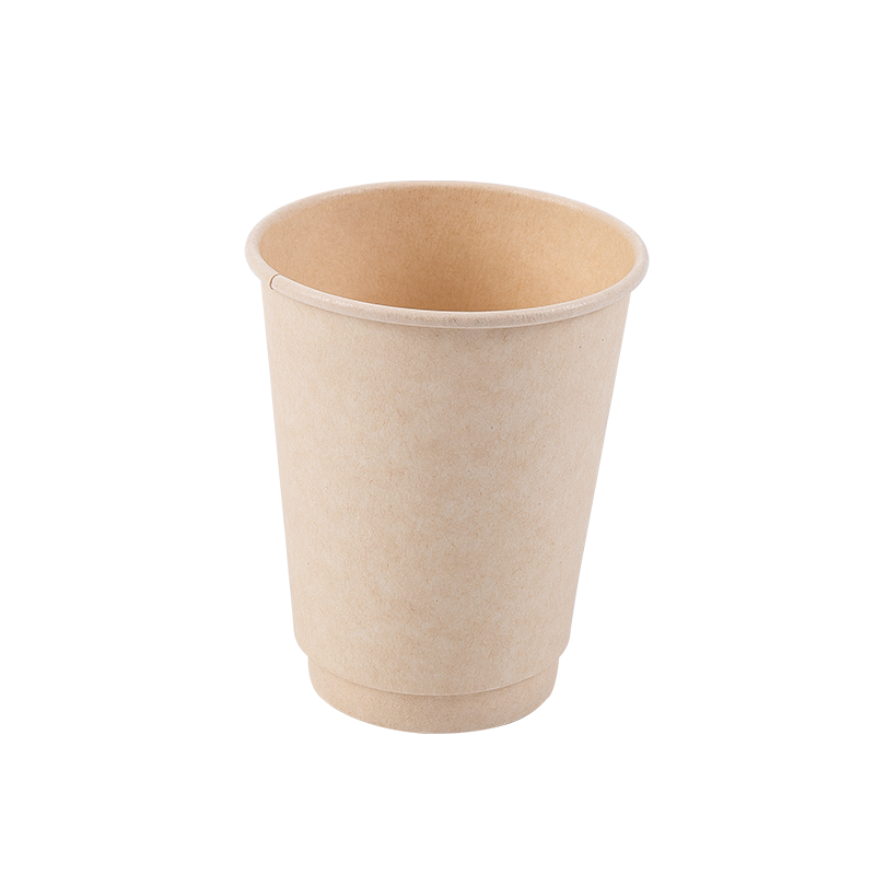12oz wegwerp biologisch afbreekbare dubbellaagse papieren beker