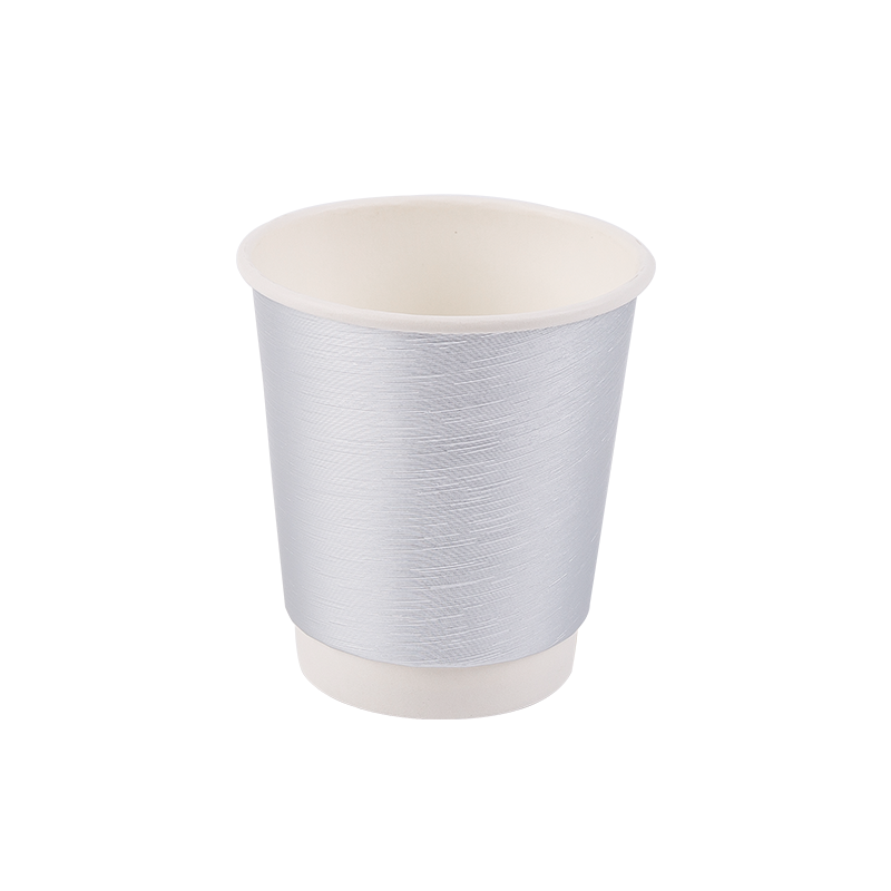 8oz wegwerp biologisch afbreekbare dubbellaagse papieren beker