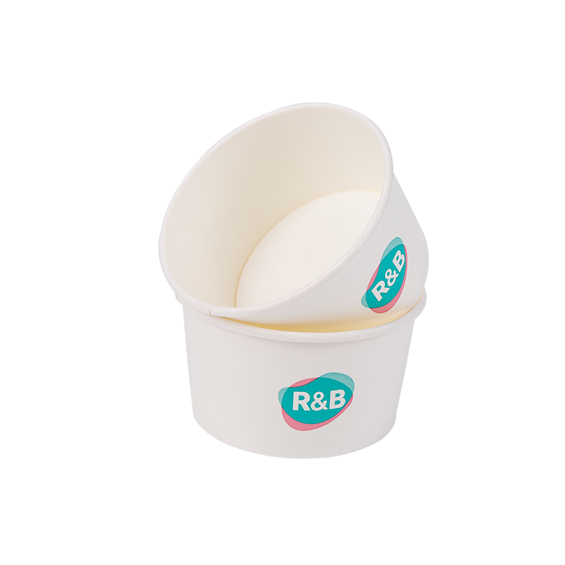 8oz wegwerp biologisch afbreekbare papieren ijsbekers